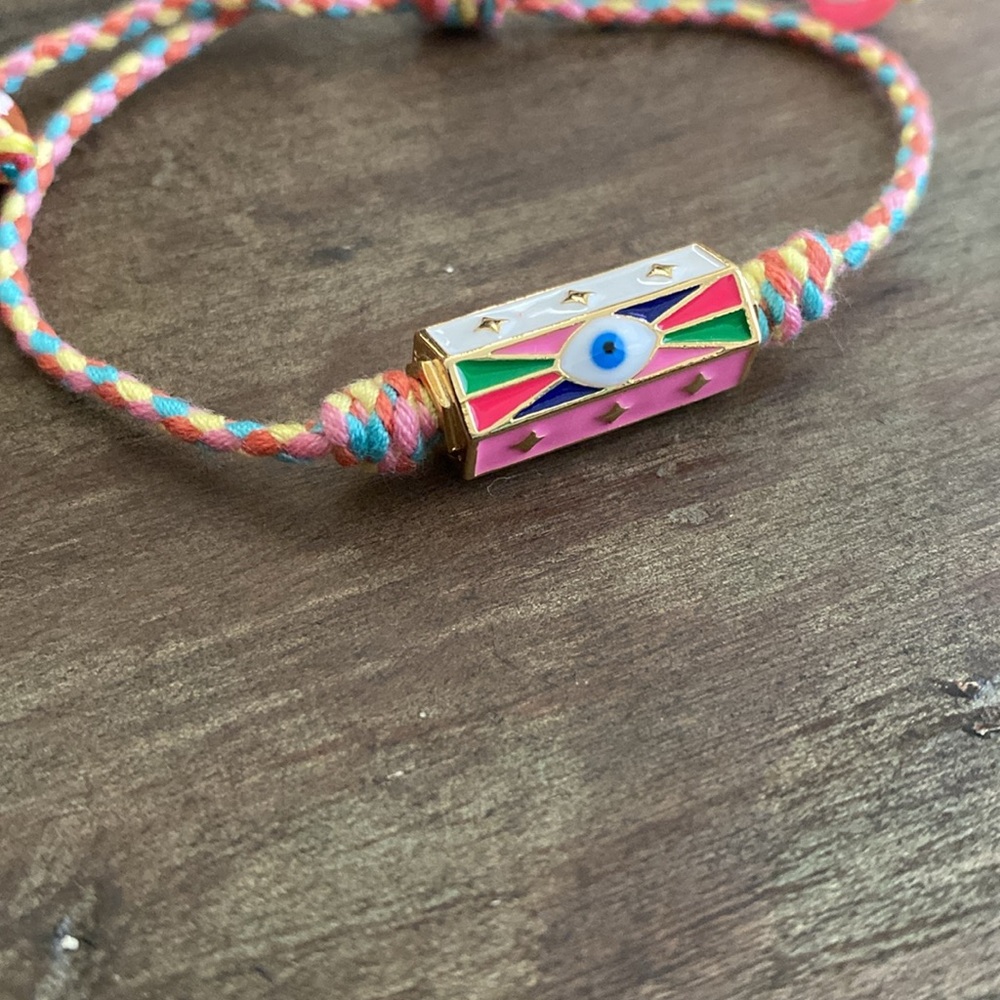 Colorful Evil Eye Bracelet - Picture 2 of 3
